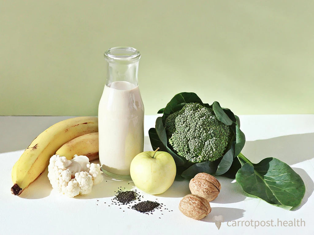 綠拿鐵不敗公式！蔬菜1：水果1：蛋白質1：油脂1 9 - 健康紅蘿播